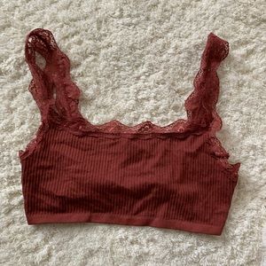 urban outfitters square neck lacey bralette